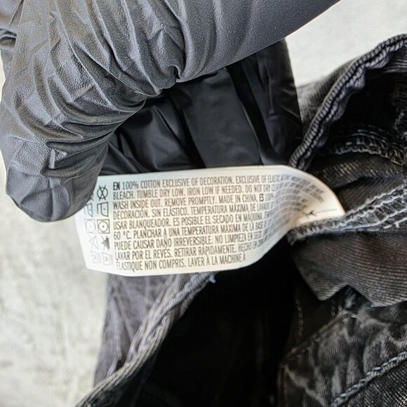 Laser Kitten Forever 21 Overalls Womens Medium Rainbow Straps Rose Heart Denim - Picture 11 of 14